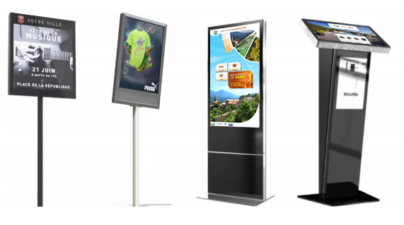 Borne tactile pour E-Tourisme