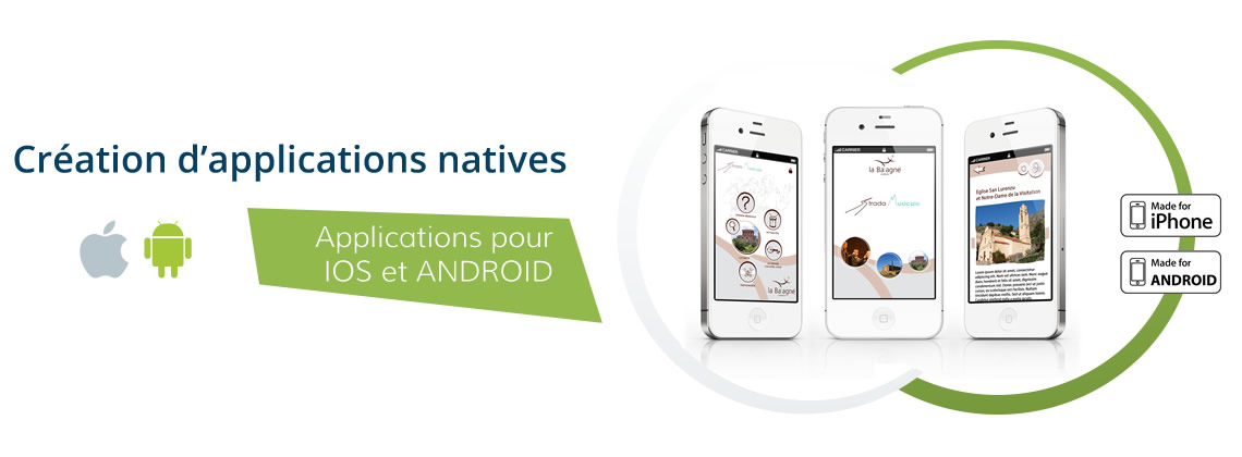 Creation application mobile
