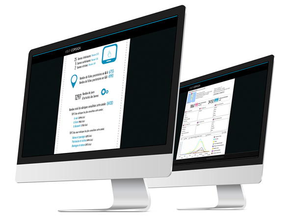 Logiciel de suivie statistique pour borne tactile